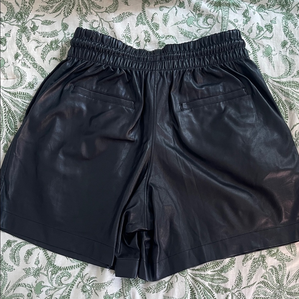 Proenza Schouler Faux Leather Shorts - Picture 3 of 4